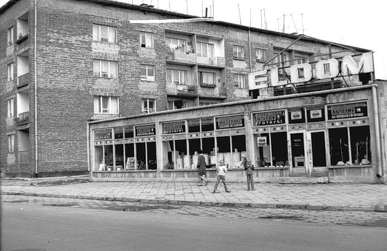 Ulica Noniewicza. Osiedle II lata 1960-70