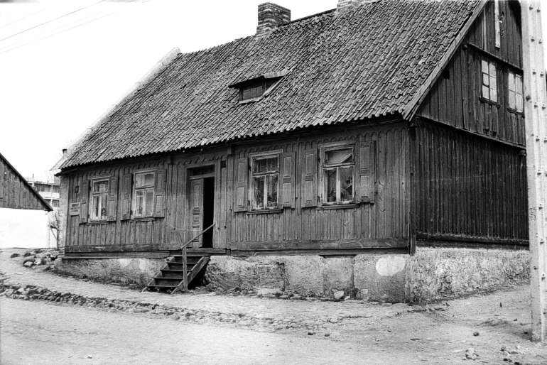 Ulica Waryskiego 1958-59 r.