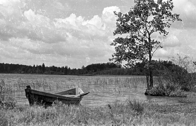 Jezioro Wigry, 1950 r.